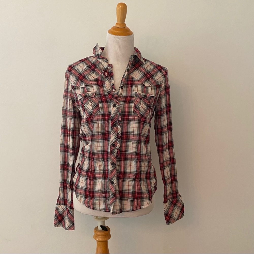 Gap long sleep button up